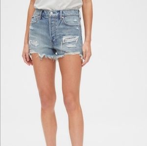GAP High Rise Denim Shorts